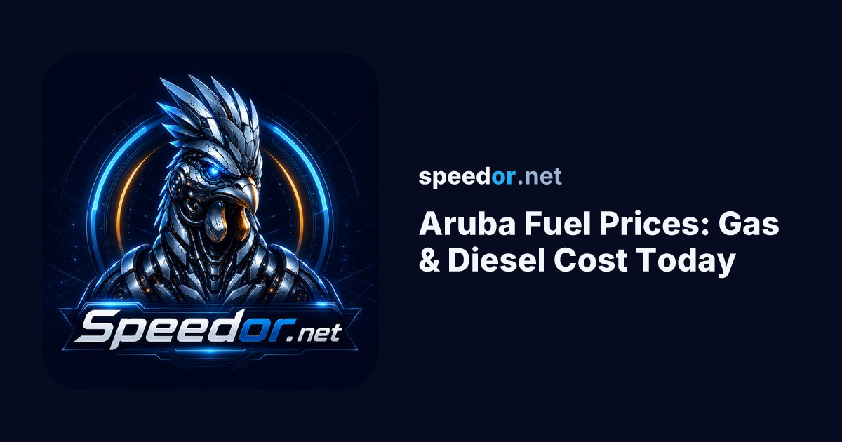 Aruba Fuel Prices: Gas & Diesel Cost Today